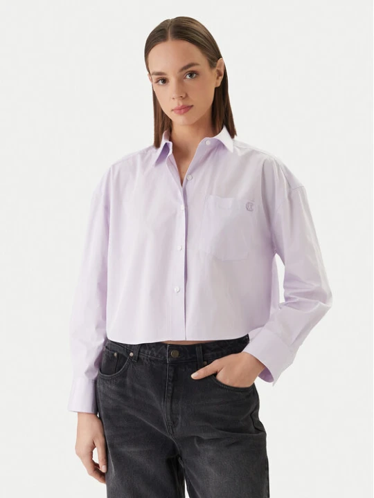 Foto del prodotto Calvin Klein Jeans Camicia LV047F104G Rosa Relaxed Fit
