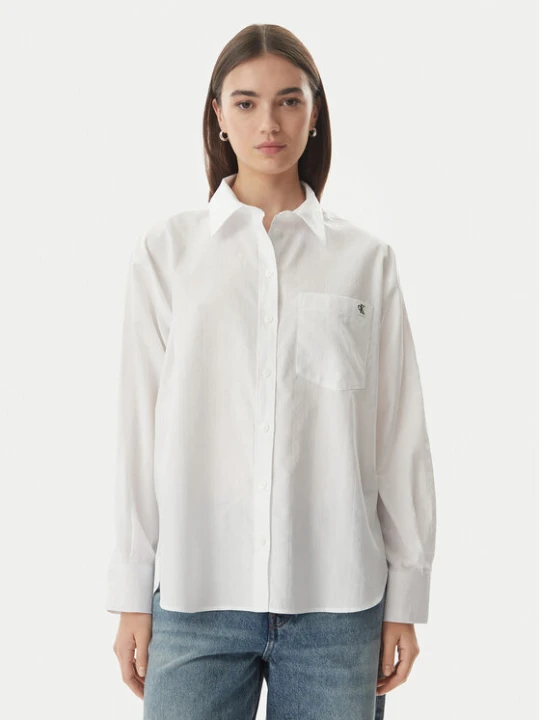 Foto del prodotto Calvin Klein Jeans Camicia LV047G126G Bianco Relaxed Fit