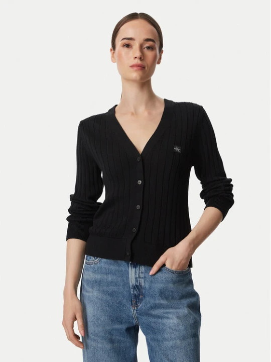 Foto del prodotto Calvin Klein Jeans Cardigan LV047H305G Nero Regular Fit