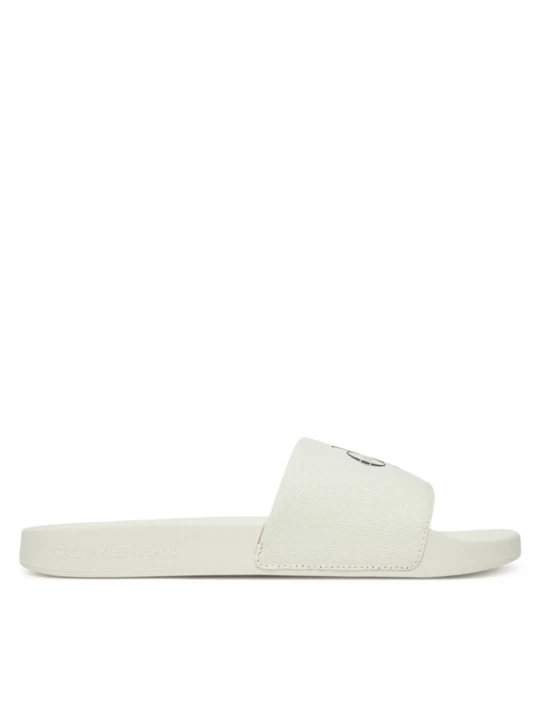Foto del prodotto Calvin Klein Jeans Ciabatte Slide Monologo Cv YM0YM01367 Bianco