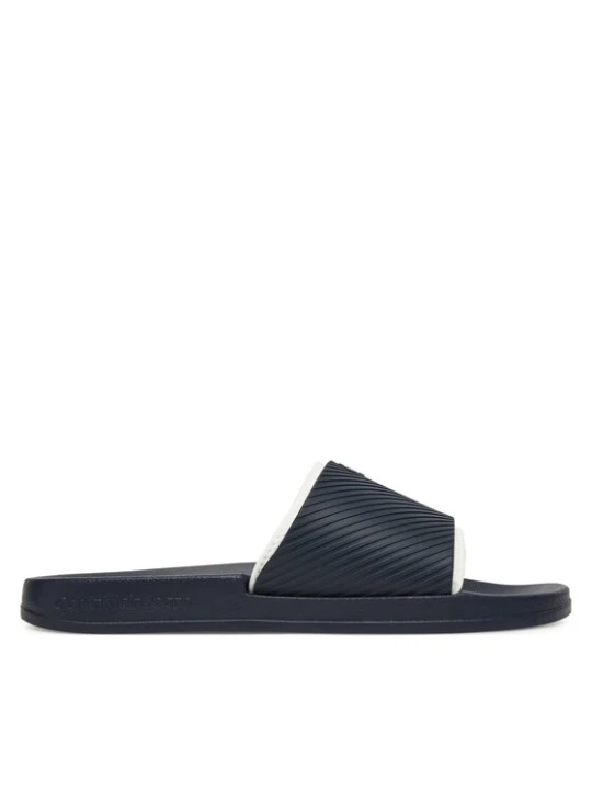 Foto del prodotto Calvin Klein Jeans Ciabatte Slide Rubber Neoprene Text YM0YM01234 Blu scuro