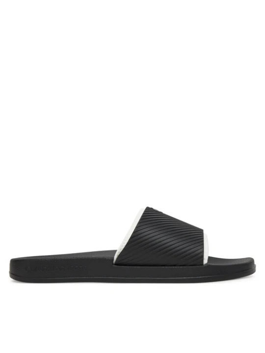 Foto del prodotto Calvin Klein Jeans Ciabatte Slide Rubber Neoprene Text YM0YM01234 Nero