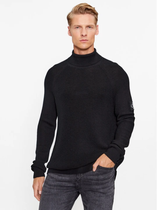 Foto del prodotto Calvin Klein Jeans Dolcevita J30J325093 Nero Regular Fit