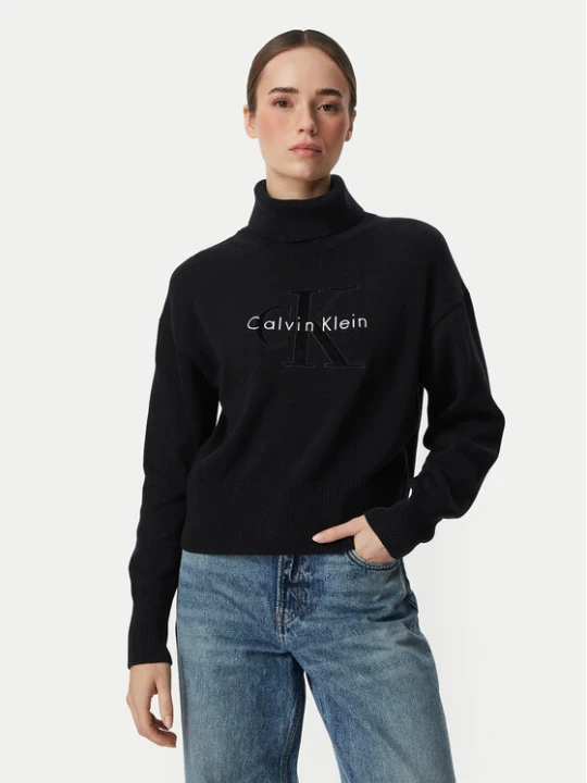 Foto del prodotto Calvin Klein Jeans Dolcevita LV047H329G Nero Regular Fit