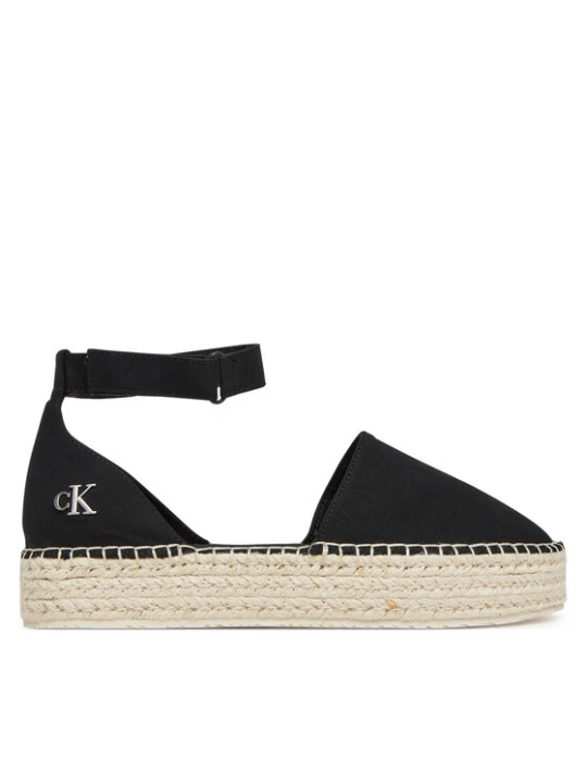 Foto del prodotto Calvin Klein Jeans Espadrillas Flatform Espadrille Sling Mg YW0YW01735 Nero