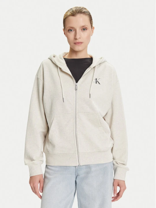 Foto del prodotto Calvin Klein Jeans Felpa Monologo LV047B270G Beige Regular Fit