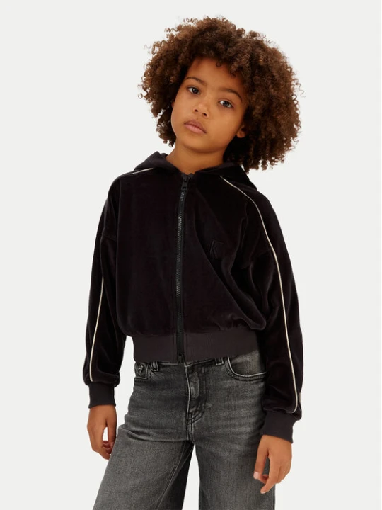 Foto del prodotto Calvin Klein Jeans Felpa Velvet IG0IG03088 Nero Regular Fit