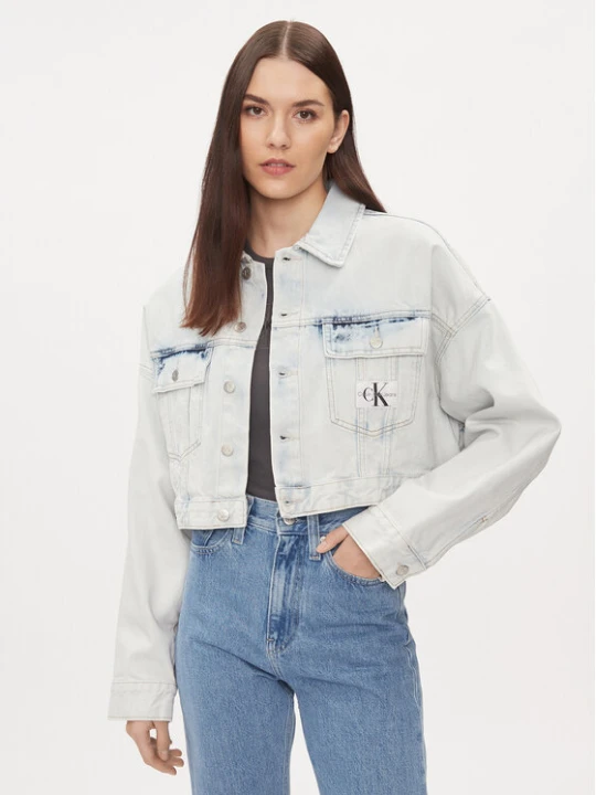 Foto del prodotto Calvin Klein Jeans Giacca di jeans J20J222874 Blu Oversize