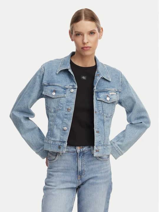 Foto del prodotto Calvin Klein Jeans Giacca di jeans LV047F672G Azzurro chiaro Relaxed Fit