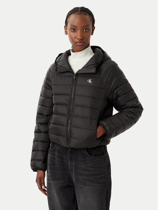 Foto del prodotto Calvin Klein Jeans Giacca di transizione LV047G505G Nero Regular Fit