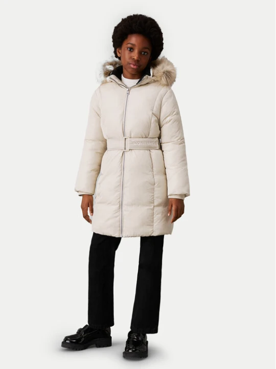 Foto del prodotto Calvin Klein Jeans Giubbotto invernale Classic IG0IG02686 Beige Regular Fit