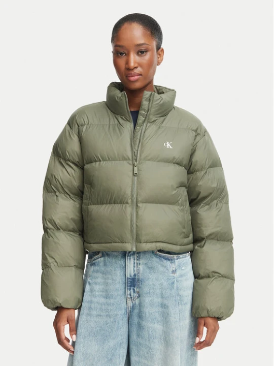 Foto del prodotto Calvin Klein Jeans Giubbotto invernale Essential LV047H503G Cachi Regular Fit