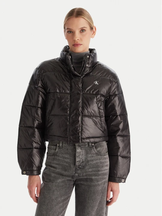 Foto del prodotto Calvin Klein Jeans Giubbotto invernale LV047D504G Nero Regular Fit