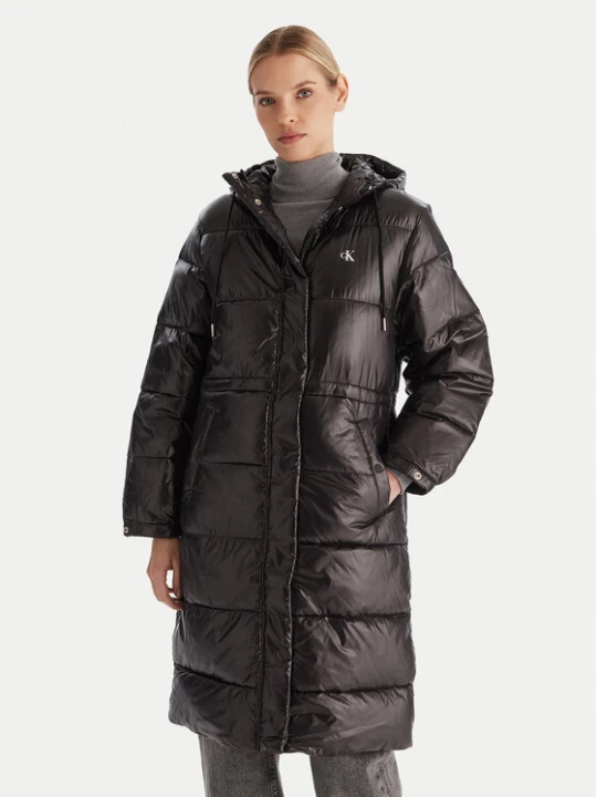 Foto del prodotto Calvin Klein Jeans Giubbotto invernale LV047D506G Nero Relaxed Fit