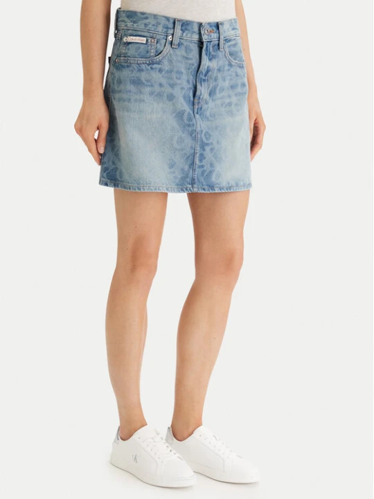 Foto del prodotto Calvin Klein Jeans Gonna di jeans 90S Mini LV147F679G Blu Regular Fit