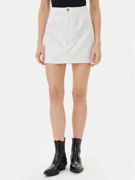 Foto del prodotto Calvin Klein Jeans Gonna di jeans J20J225194 Bianco Regular Fit