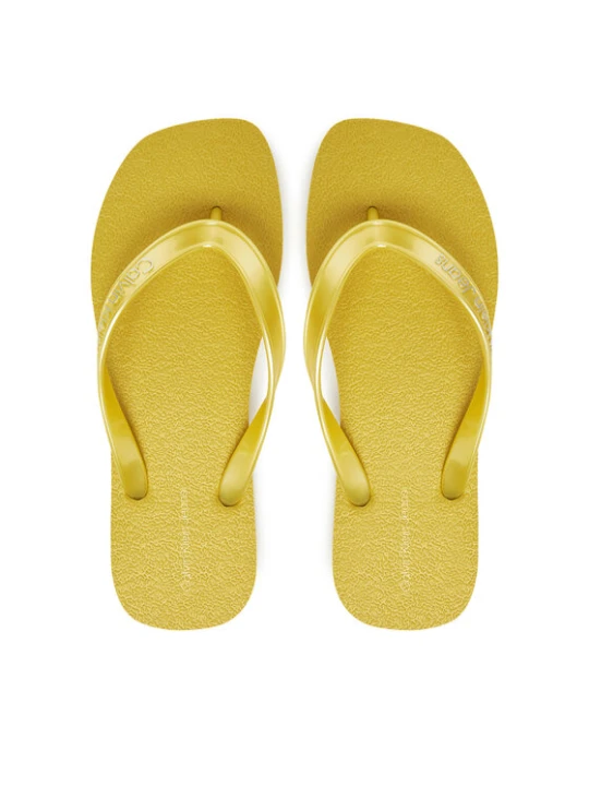 Foto del prodotto Calvin Klein Jeans Infradito Thong+ Tpu Metallic YW0YW01720 Giallo