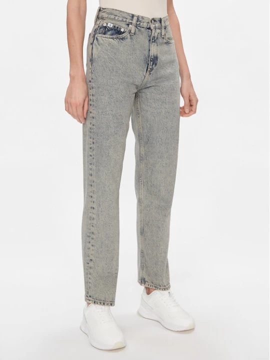 Foto del prodotto Calvin Klein Jeans Jeans High Rise Straight J20J222455 Blu scuro Straight Fit