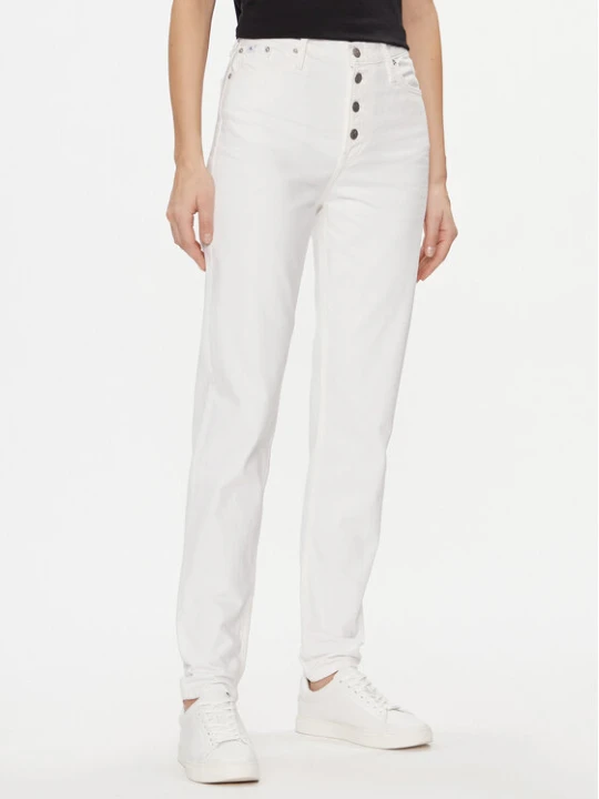 Foto del prodotto Calvin Klein Jeans Jeans J20J222765 Bianco Mom Fit