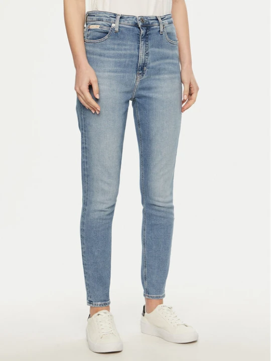 Foto del prodotto Calvin Klein Jeans Jeans J20J224486 Celeste Super Skinny Fit Azzurro chiaro