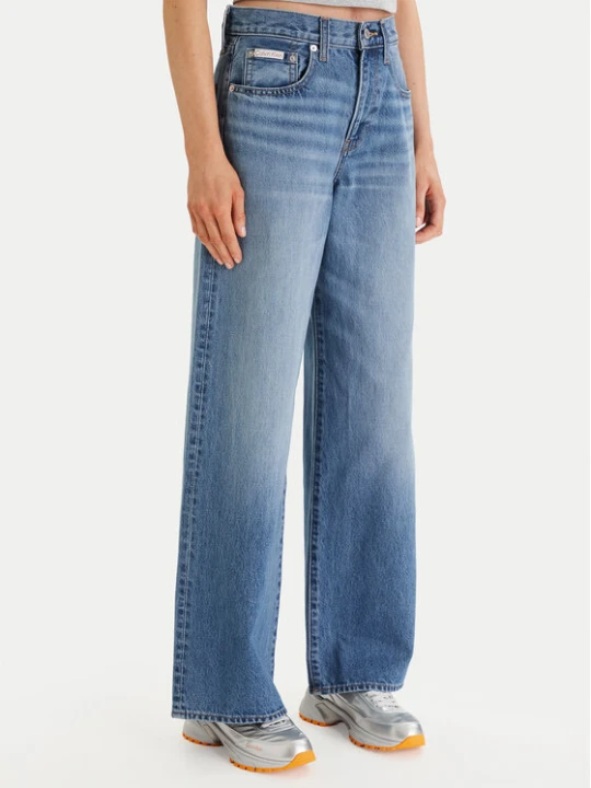Foto del prodotto Calvin Klein Jeans Jeans LV047E701G Blu Wide Leg