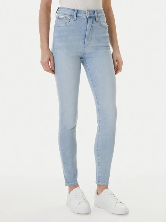 Foto del prodotto Calvin Klein Jeans Jeans LV047F701G Celeste Skinny Fit Azzurro chiaro
