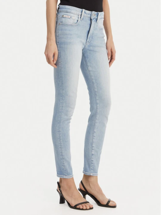 Foto del prodotto Calvin Klein Jeans Jeans LV047F705G Celeste Skinny Fit Azzurro chiaro
