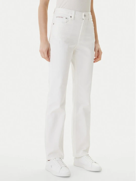 Foto del prodotto Calvin Klein Jeans Jeans LV047F712G Écru Straight Fit Crema