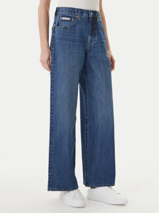 Foto del prodotto Calvin Klein Jeans Jeans LV047F727G Blu scuro Wide Leg