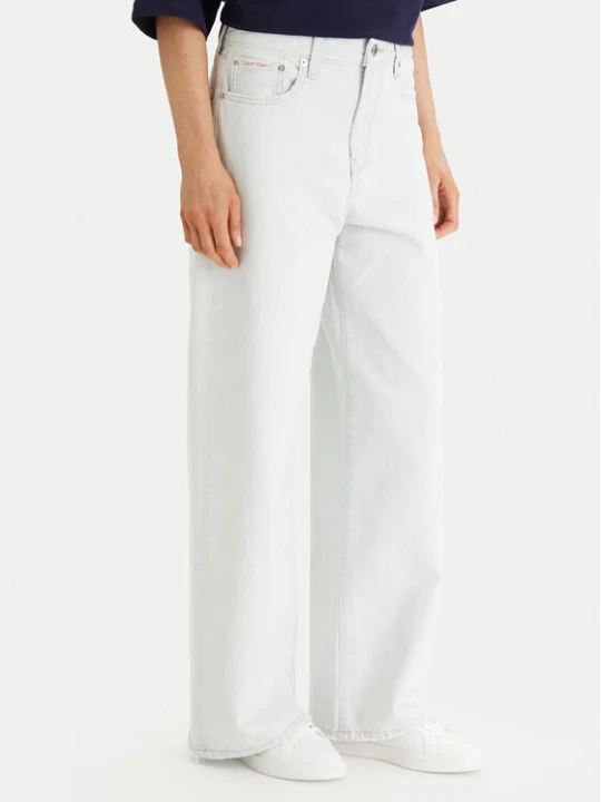 Foto del prodotto Calvin Klein Jeans Jeans LV047F738G Bianco Wide Leg