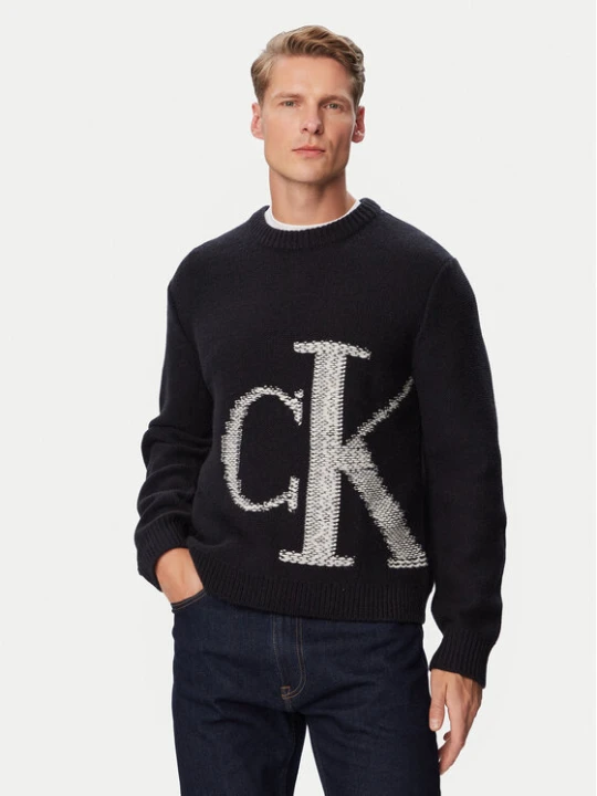 Foto del prodotto Calvin Klein Jeans Maglione LV04RH311G Nero Regular Fit