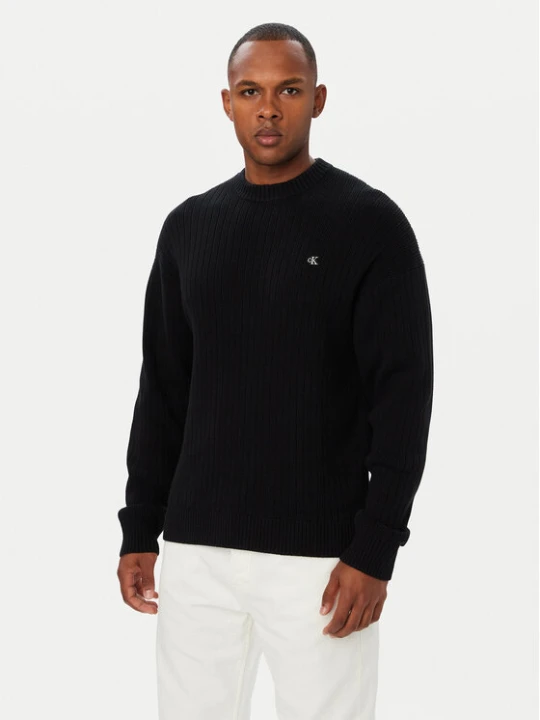 Foto del prodotto Calvin Klein Jeans Maglione LV04RH328G Nero Regular Fit