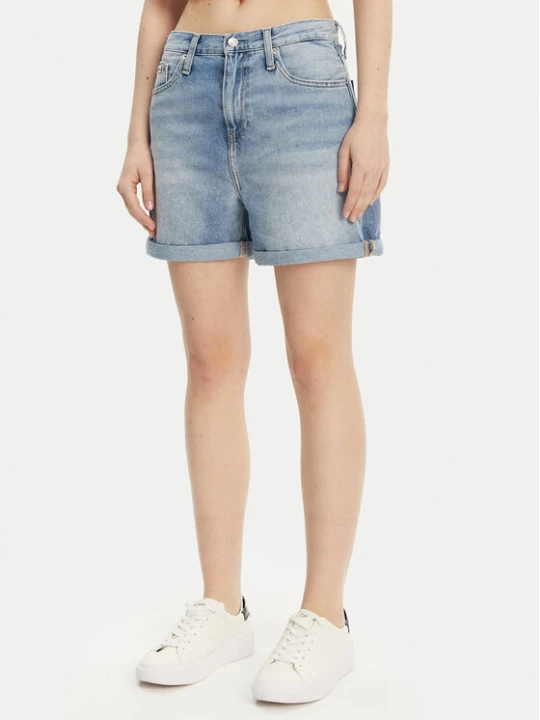 Foto del prodotto Calvin Klein Jeans Pantaloncini di jeans J20J225152 Blu Mom Fit