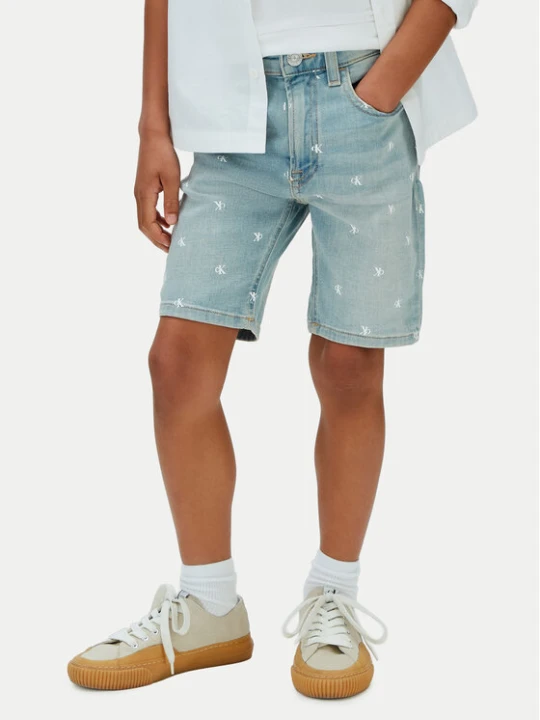 Foto del prodotto Calvin Klein Jeans Pantaloncini di jeans LVCKSJC43B Blu Regular Fit