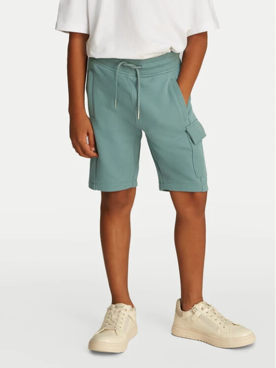 Foto del prodotto Calvin Klein Jeans Pantaloncini sportivi IB0IB02440 Verde Relaxed Fit