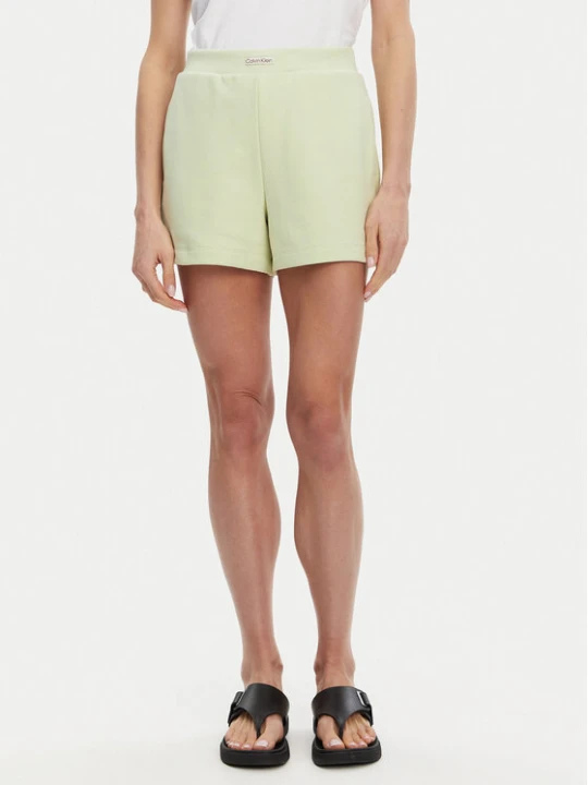 Foto del prodotto Calvin Klein Jeans Pantaloncini sportivi Placed Institutional J20J225525 Verde Regular Fit