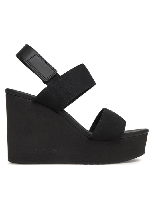 Foto del prodotto Calvin Klein Jeans Sandali Wedge Sandal Webbing In YW0YW01790 Nero