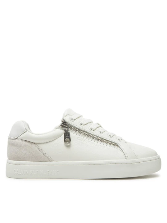 Foto del prodotto Calvin Klein Jeans Sneakers Classic Cupsole Zip Low In YM0YM01254 Bianco