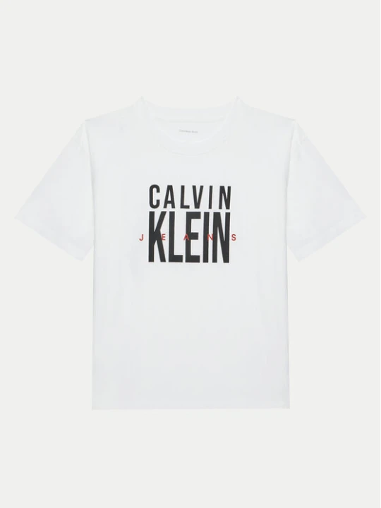 Foto del prodotto Calvin Klein Jeans T-shirt Bold Graphic IB0IB02448 Bianco Relaxed Fit