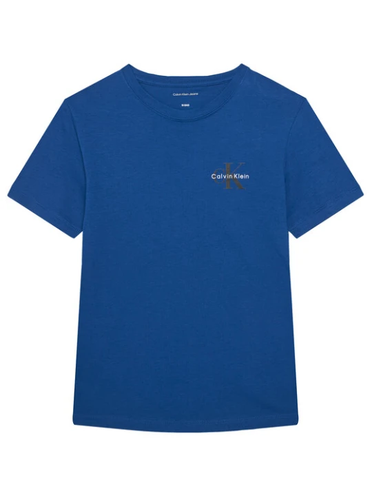 Foto del prodotto Calvin Klein Jeans T-shirt Chest Monologo IU0IU00719 Blu Regular Fit