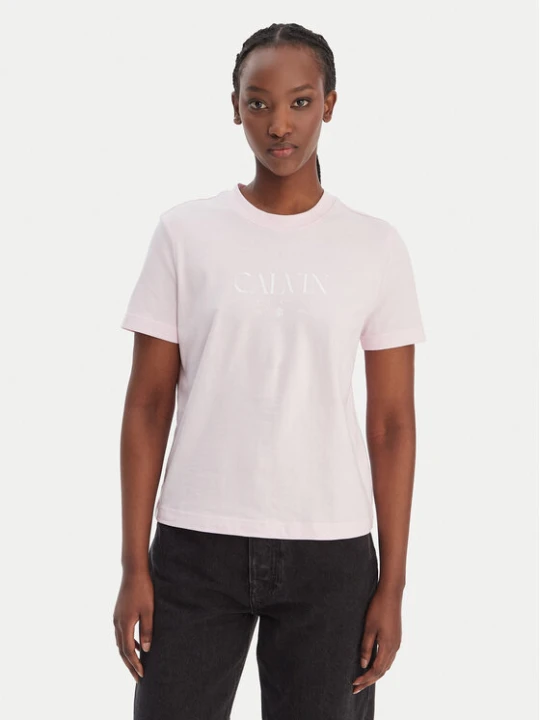 Foto del prodotto Calvin Klein Jeans T-shirt Cktail Concept LV047E813G Rosa Regular Fit