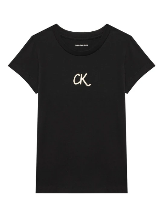 Foto del prodotto Calvin Klein Jeans T-shirt Glitter IG0IG02972 D Nero Slim Fit