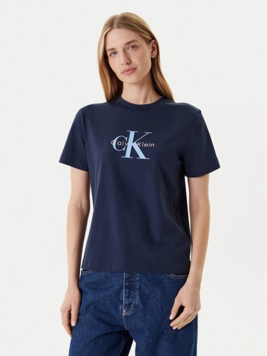 Foto del prodotto Calvin Klein Jeans T-shirt Hero Classic LV047B865G Blu scuro Regular Fit