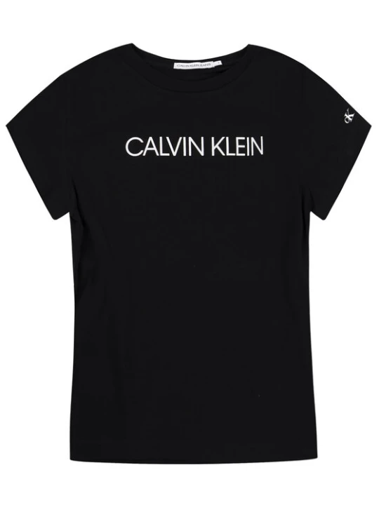 Foto del prodotto Calvin Klein Jeans T-shirt Institutional IG0IG00380 Nero Slim Fit