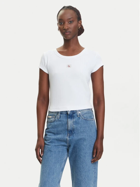 Foto del prodotto Calvin Klein Jeans T-shirt LV047C200G Bianco Slim Fit
