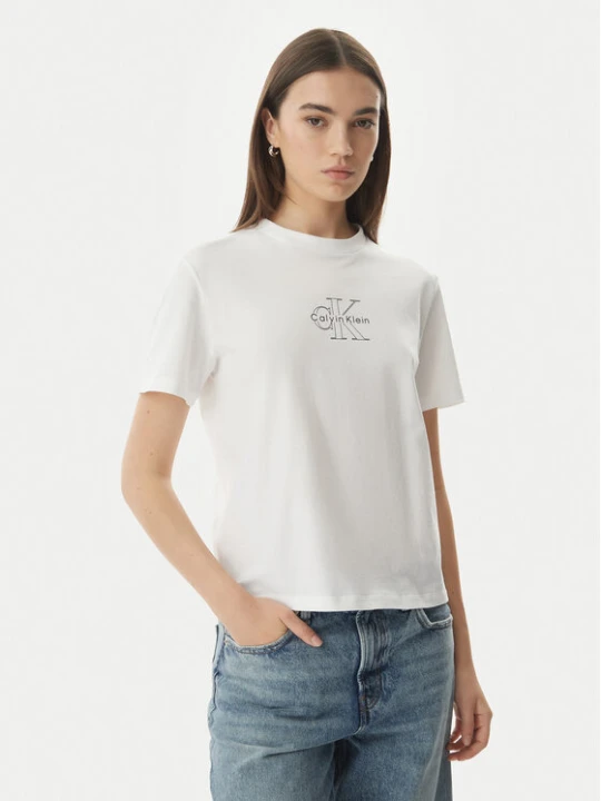Foto del prodotto Calvin Klein Jeans T-shirt LV047G831G Bianco Regular Fit