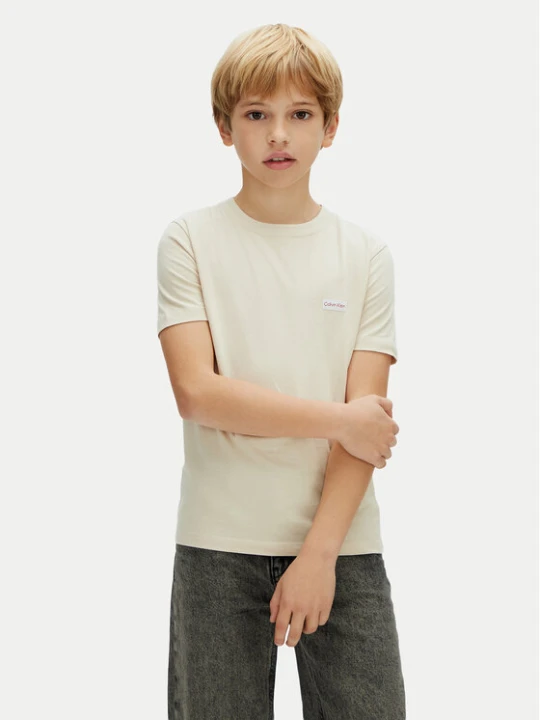 Foto del prodotto Calvin Klein Jeans T-shirt LVCKSJA08B Beige Regular Fit