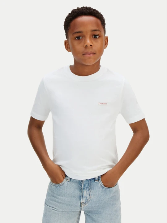 Foto del prodotto Calvin Klein Jeans T-shirt LVCKSJA08B Bianco Regular Fit
