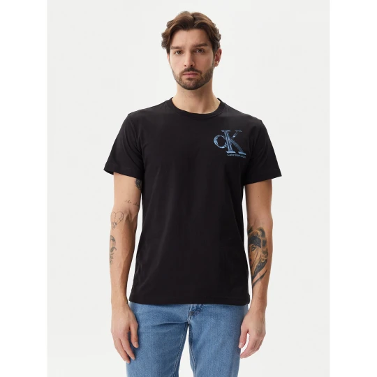 Foto del prodotto Calvin Klein Jeans T-shirt Meta Monogram J30J325498 Nero Regular Fit