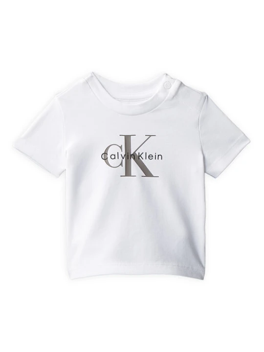 Foto del prodotto Calvin Klein Jeans T-shirt Monogram IN0IN00334 Bianco Regular Fit
